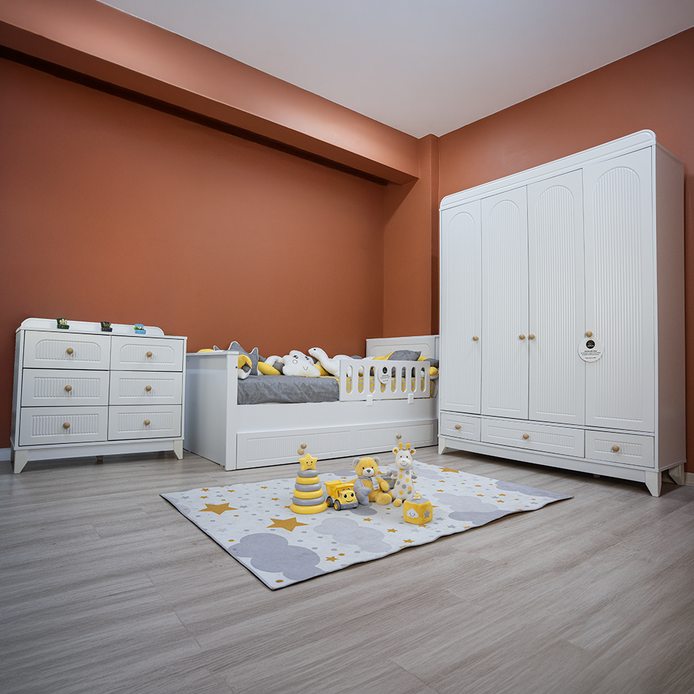 Melon Beyaz Çocuk Odası